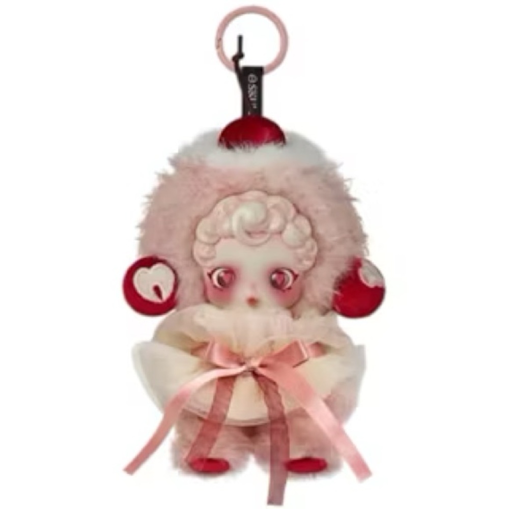 MOLDY MUFFIN you found me skullpanda plush pendant spooky halloween